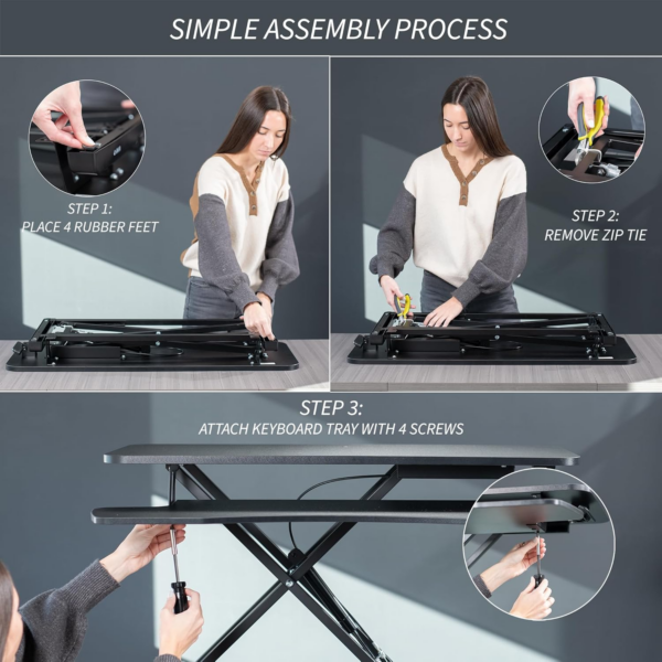 Standing 81 cm Desk Converter - Image 2