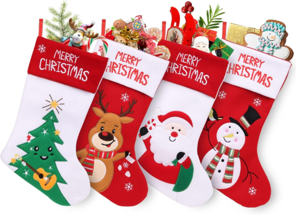 Christmas Stockings 4 Pack