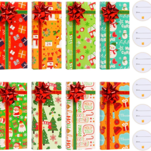 Christmas Cash Holders Boxes with Bow