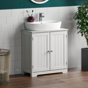 Under Sink Bathroom Cabinet Floor Standing Storage Cupboard Basin Unit
