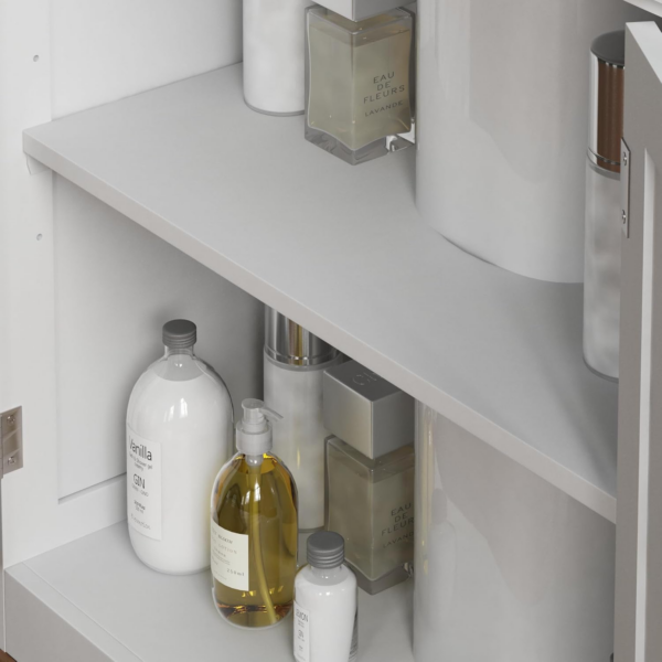 Under Sink Bathroom Cabinet Floor Standing Storage Cupboard Basin Unit - Image 5