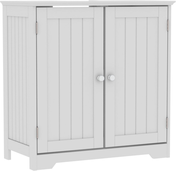 Under Sink Bathroom Cabinet Floor Standing Storage Cupboard Basin Unit - Image 2