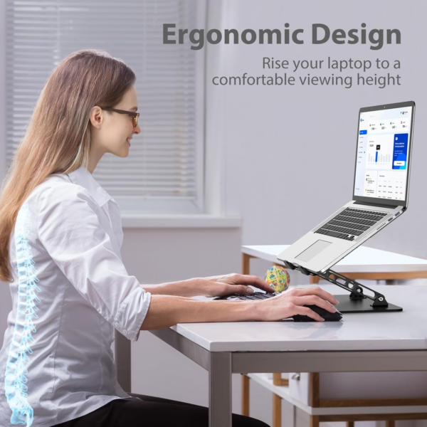Adjustable Laptop Stand for Desk - Image 7