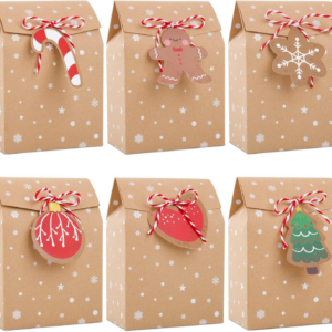 24pcs Small Christmas Boxes for Gift Favour Boxes