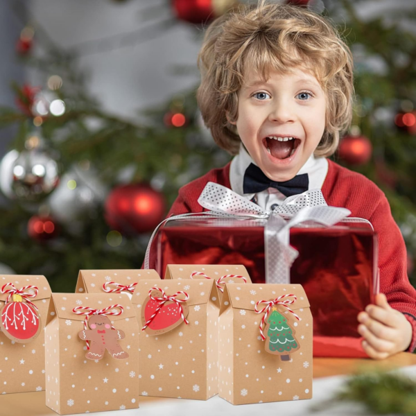 24pcs Small Christmas Boxes for Gift Favour Boxes - Image 3