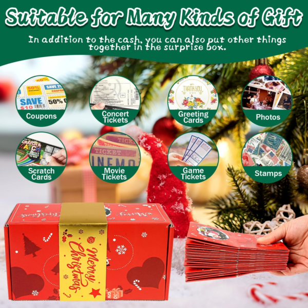 Christmas Money Box for Cash Gift - Image 2