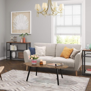 Cloud Shape Coffee Table Modern Industrial Style Coffee Table