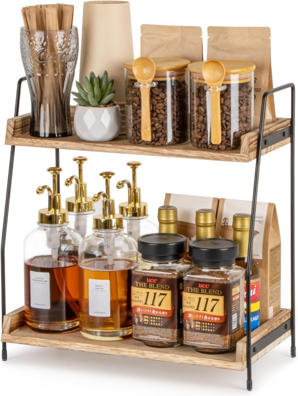 Coffee Station Organizer for Countertop