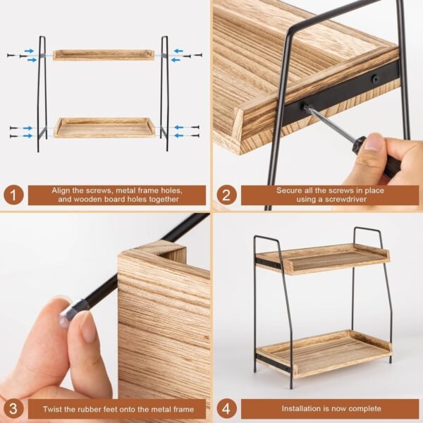 Coffee Station Organizer for Countertop - Image 2