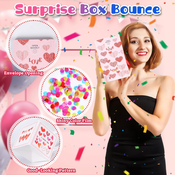 Christmas Money Gift Boxes, Explosion Surprise Money Gift Box - Image 7