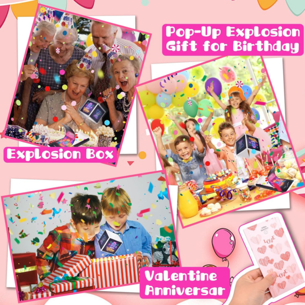 Christmas Money Gift Boxes, Explosion Surprise Money Gift Box - Image 4