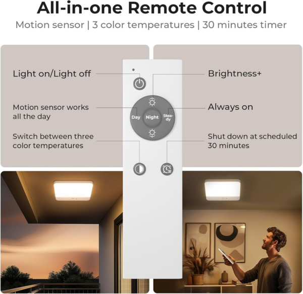 Ceiling Light Motion Sensor - Image 4