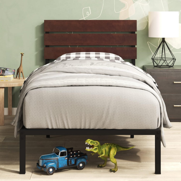 Single Bed frame - Bed 90x190 cm - 31 cm Height with Underbed storage