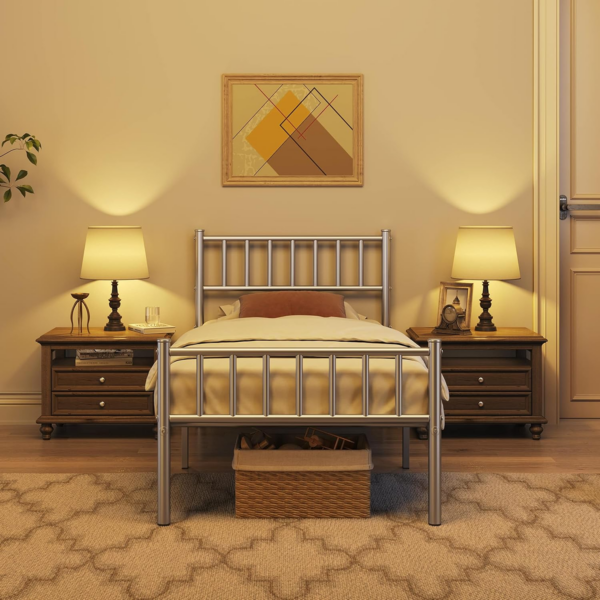3ft Single Bed Frame Solid Metal Bed Frame