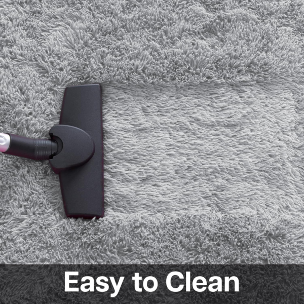 Rugs Living Room - Grey Area Rugs for Bedroom Anti Slip - Image 4