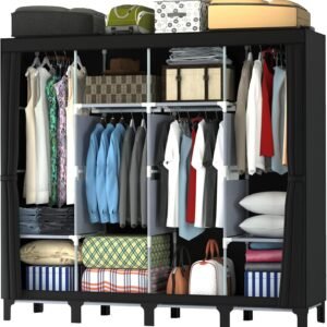 165 * 45 * 175 cm Portable Wardrobes for Bedroom