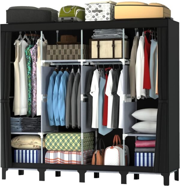 165 * 45 * 175 cm Portable Wardrobes for Bedroom
