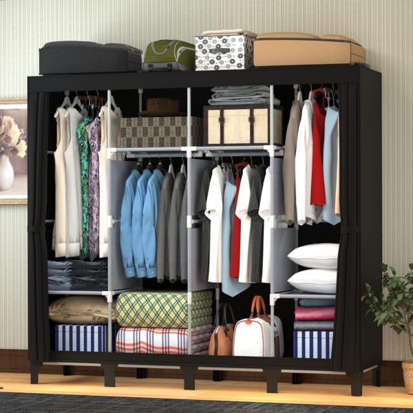 165 * 45 * 175 cm Portable Wardrobes for Bedroom - Image 5