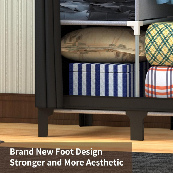 165 * 45 * 175 cm Portable Wardrobes for Bedroom - Image 2