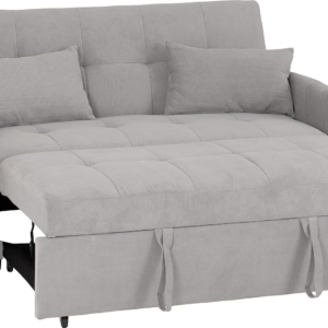 Chelsea Sofa Bed in Silver Grey Fabric