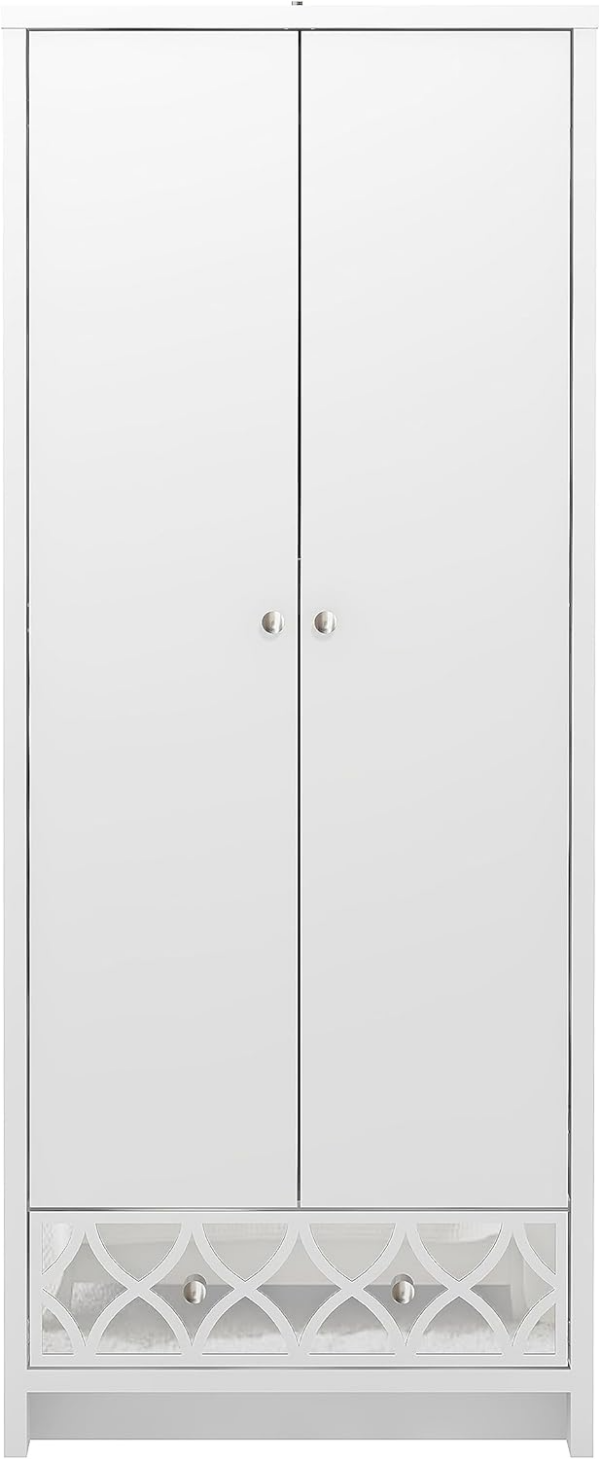 2 Door 1 Drawer Wardrobe - Image 3