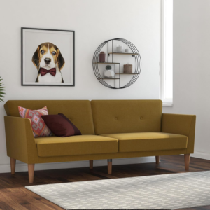 Regal Sofabed Mustard Linen