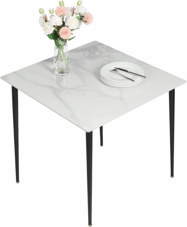 Kitchen Dining Table Marble Tabletop - Image 2