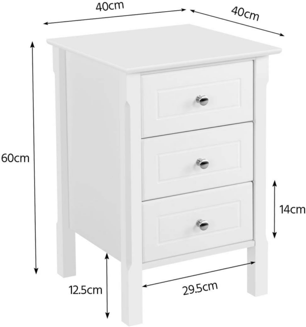 Bedside Table Set of 2 - Image 4
