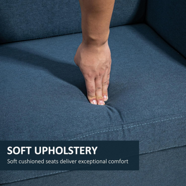 2 Seater Sofa, Compact Loveseat - Image 4