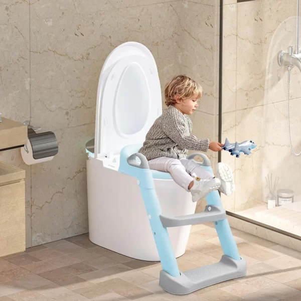 Potty Training Seat with Steps - Image 2
