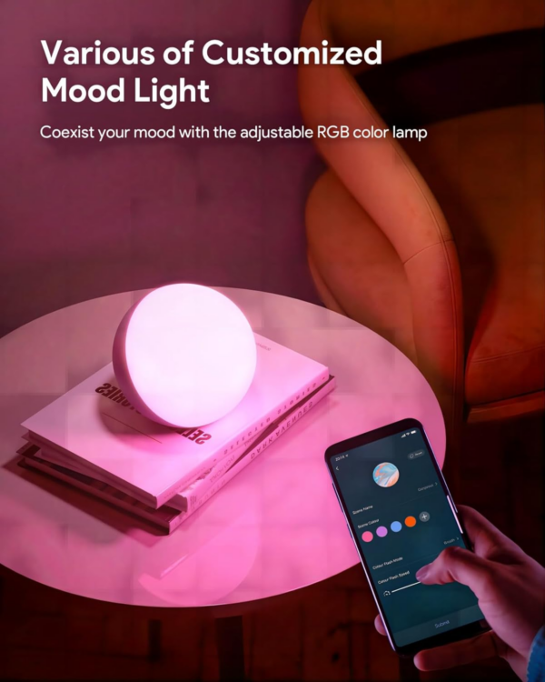 Smart Table Lamp, Dimmable Desk Lamp with App/Voice Control - Image 7