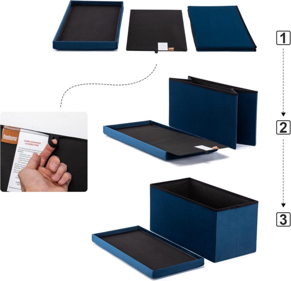 Storage Ottoman with Lid - Image 3