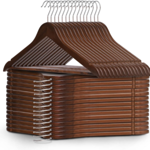 Strong Walnut Wood Wooden Coat Hangers