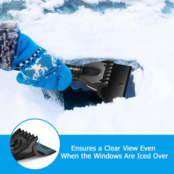 Retractable Ice Scraper for Car Windscreen- 60cm Car Windshield Scraper - Image 5
