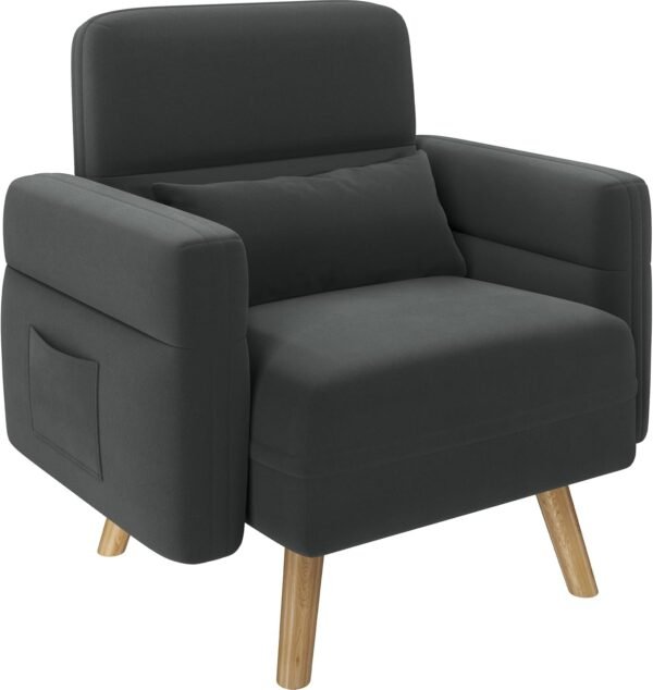 Small Sofa Modern Sofa Chair Fabric Armchair 75cm Settee Lounge