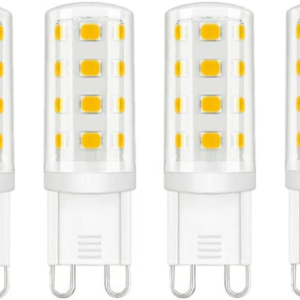 G9 LED Bulbs Warm White, 3W, 380LM, 3000K, Equivalent to 30W Halogen