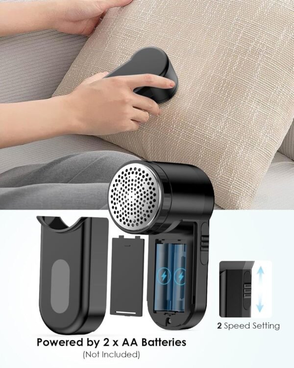 Portable Lint Remover Debobbler Clothes Shaver - Image 4