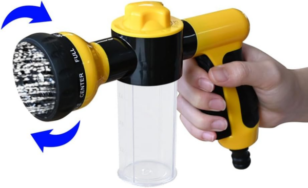 Garden Hose Sprayer Spray Gun with 8 Adjustable Mode