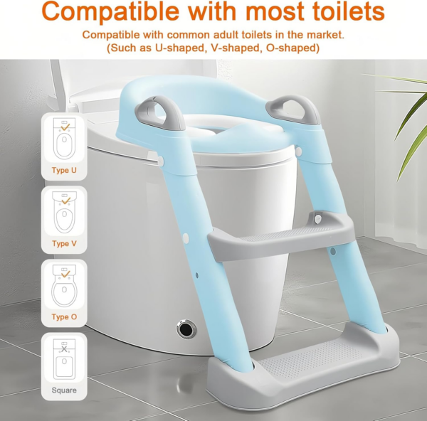 Potty Training Seat with Steps - Image 6