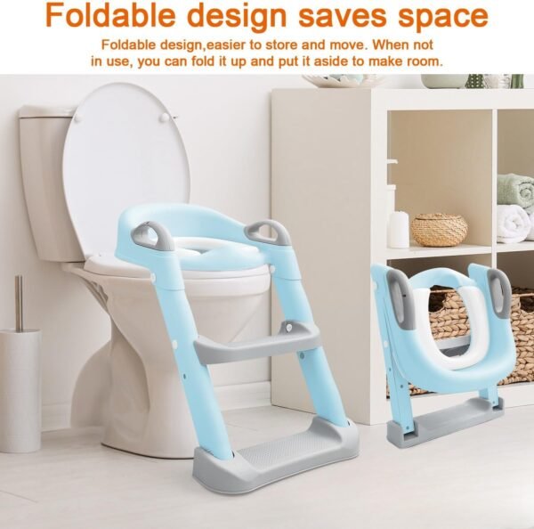 Potty Training Seat with Steps - Image 4