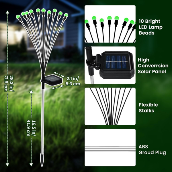Solar Garden Lights Halloween Decoration - Image 2