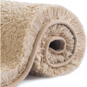 Non Slip Bath Mat Thickened Bath Rug for Bathroom Absorbent Ultra Soft Bathroom Mat Rug