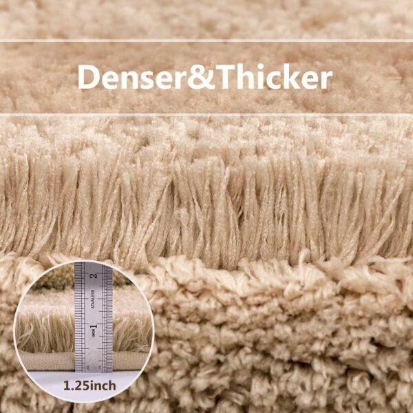 Non Slip Bath Mat Thickened Bath Rug for Bathroom Absorbent Ultra Soft Bathroom Mat Rug - Image 5