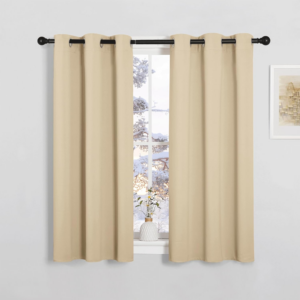 Short Curtains Thermal Door Curtain Window Home Decor Curtains for Bedroom Living Room