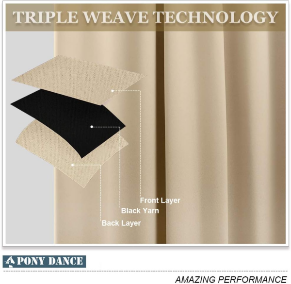 Short Curtains Thermal Door Curtain Window Home Decor Curtains for Bedroom Living Room - Image 5