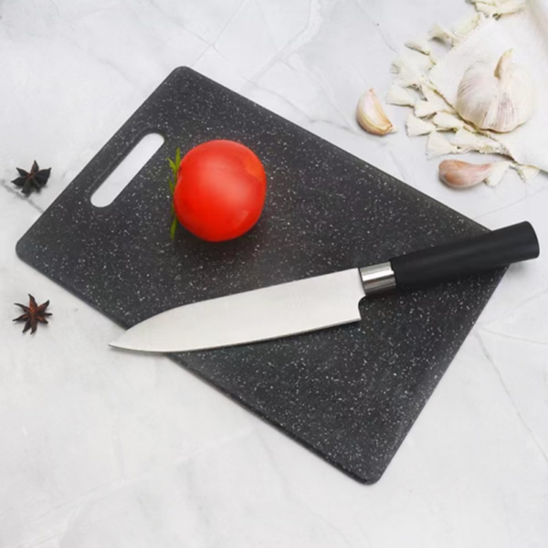 Chopping Board Set Black Branite Look - Image 5