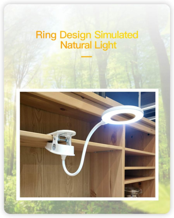 Clip on Lamp,Battery Powered Reading Lamp - Image 3
