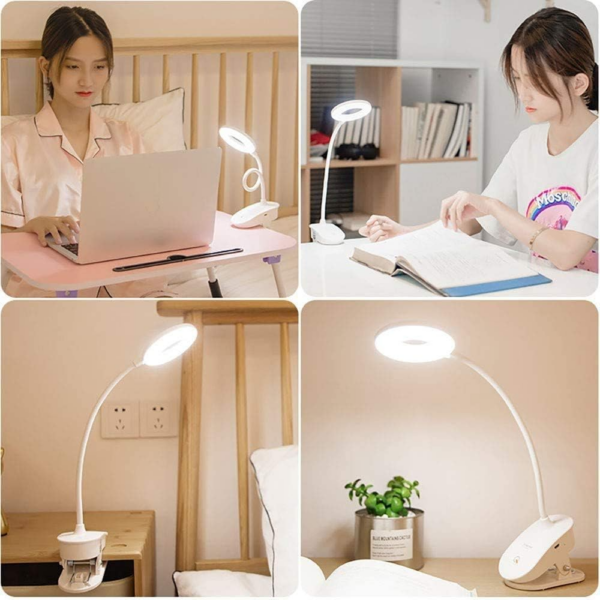 Clip on Lamp,Battery Powered Reading Lamp - Image 2