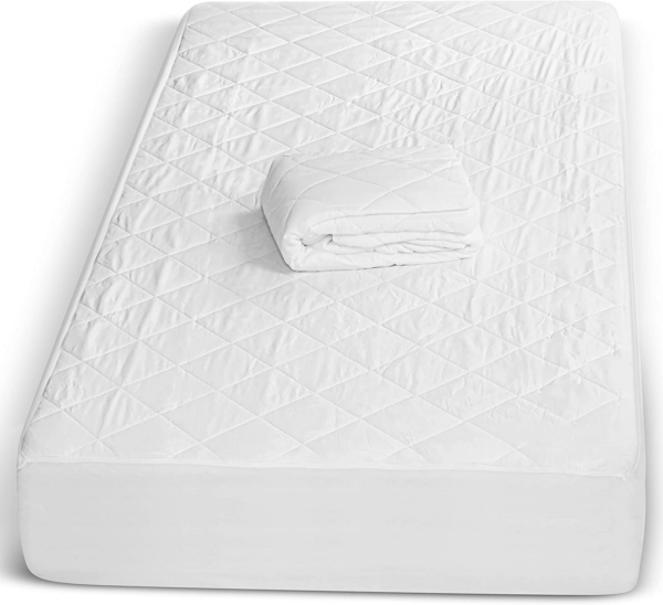 4-FT Mattress Protector - Extra Deep 40 Cm Stretch Skirt–Small Double (122x190) Cm Mattress Topper - Image 4