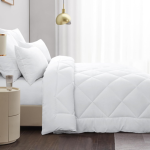 Double Duvet 10.5 Tog - All Year Round Fluffy Quilt Duvet Double Bed with Corner Tabs